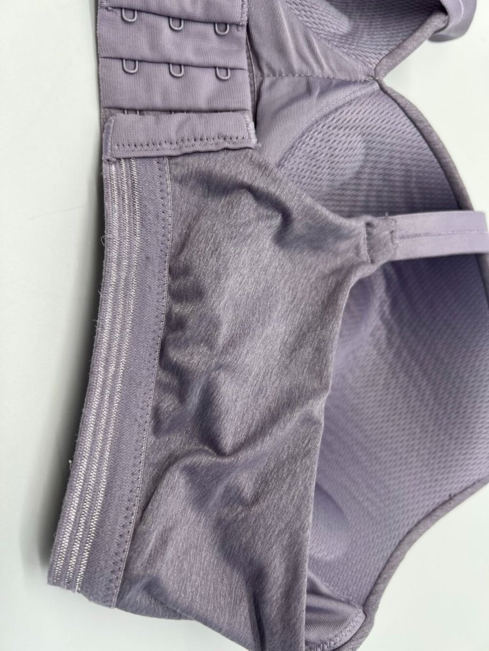 Warner's Women's Super Soft Wireless Lift Up Bra Stretch Size 38B Light Purple - Picture 6 of 9